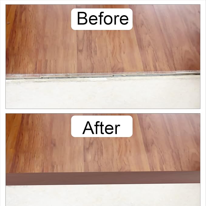 Floor Transition Strip & Self Adhesive Floor Vinyl Floor Edge Trim Laminate - Image 3