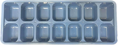 Reusable Flexible Easy Release White Ice Cube Tray, Durable Plastic Stackable - Image 7