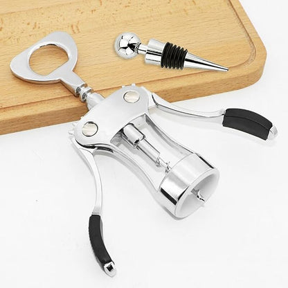 Foho Best Wing Corkscrew Wine Bottle Opener Luxury Waiter Corkscrew - Image 8