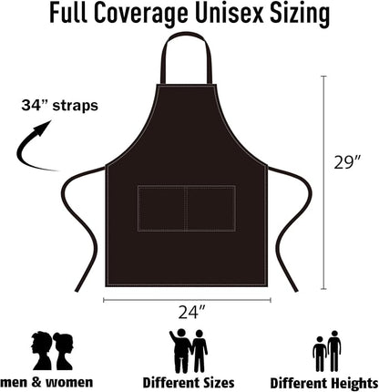NOBONDO 12 Pack Bib Apron - Image 2
