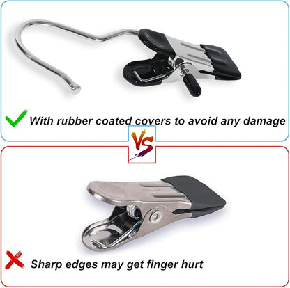 15/30/50Pcs Upgrade Double Head Clamp Dipped Clothespin - Image 5