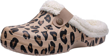 Beslip Classic Fur Lined Clogs Waterproof Winter Fuzzy Slippers by Beslip
