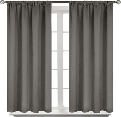 BGment Short Blackout Curtains 48 Inches Length by BGment