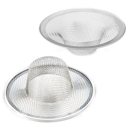 2 Pcs Heavy Duty Stainless Steel Slop Basket Filter Trap, 3.54" Top / 1.65" by BESSEEK