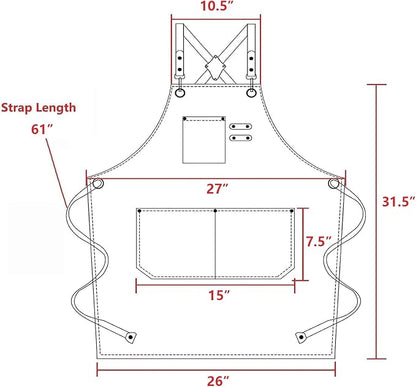 AFUN Chef Aprons for Women Men - Image 2