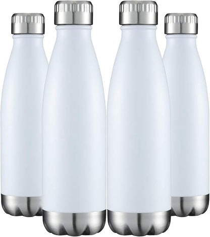 HASLE OUTFITTERS 17oz Stainless Steel Water Bottles Bulk, Vacuum Insulated by HASLEOUTFITTERS