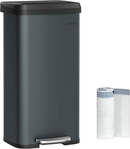 SONGMICS Kitchen Trash Can, 18-Gallon Stainless Steel Garbage Can, by SONGMICSbySONGMICSHOME