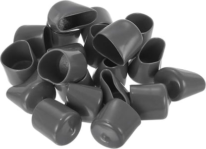 uxcell 20pcs Rubber End Caps 25mm ID Vinyl PVC Round Tube Bolt Cap Cover Screw - Image 4