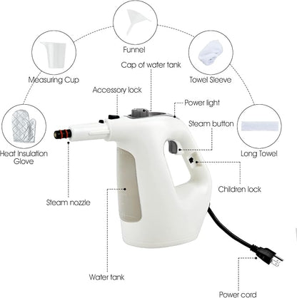 COSTWAY Handheld MultiPurpose Steam Cleaner - Image 9