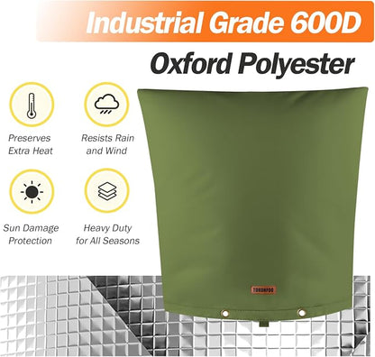 TOHONFOO Backflow Preventer Pipe Insulation Cover - Image 6