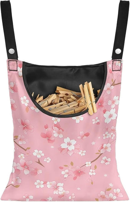 Clothespin Bag, Hanging Laundry Bag, Clothes Lines by Unknown