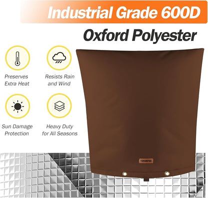 TOHONFOO Backflow Preventer Pipe Insulation Cover - Image 6