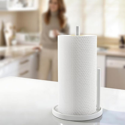 Jesginboo Paper Towel Holder Countertop, Paper Roll Holder - Image 7