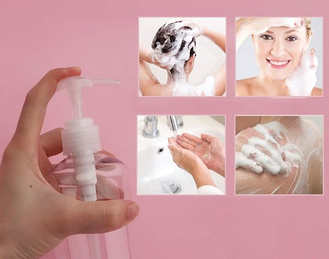 Pump Bottle Shampoo Pump Dispenser, Yebeauty Shampoo Bottles - Image 4