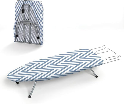 Small Tabletop Ironing Board Foldable, RAINHOL Steel Mesh Portable Iron Board by RAINHOL