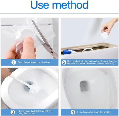 KIISIISO Toilet Bowl Cleaners 26 PACK, Automatic Toilet Bowl Cleaner Tablets - Image 6