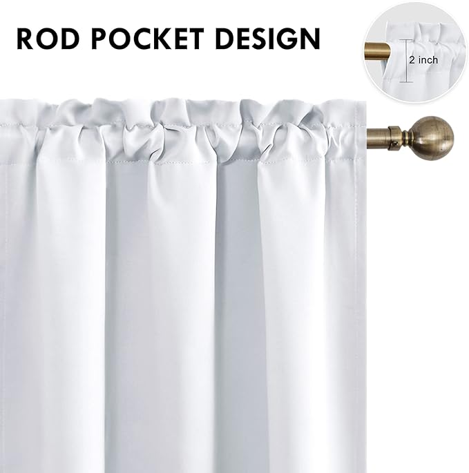 DWCN Blackout Curtains for Bedroom - Image 4