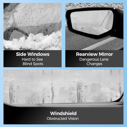 Micromolecular Anti-Fog Coating Wiper–Keeps Your Windshield Clear & Fog - Image 2