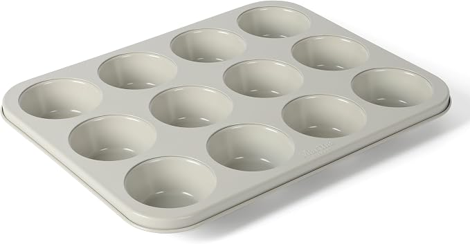 Martha Stewart Gallen 12-Cup Nonstick Carbon Steel Muffin and Cupcake Pan – by MarthaStewart