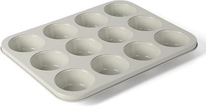 Martha Stewart Gallen 12-Cup Nonstick Carbon Steel Muffin and Cupcake Pan – by MarthaStewart