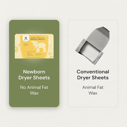 Grab Green Newborn Baby Dryer Sheets, 120 Sheets, Chamomile Scent, Plant and - Image 6