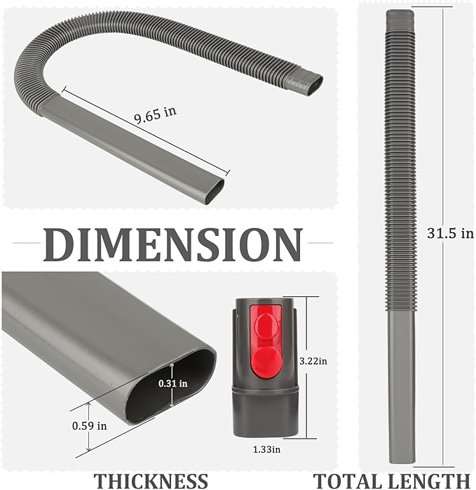 Dryer Vent Cleaner Kit for Dyson Gen5 V15 V12 V11 V10 V8 V7 Lint Vacuum - Image 5