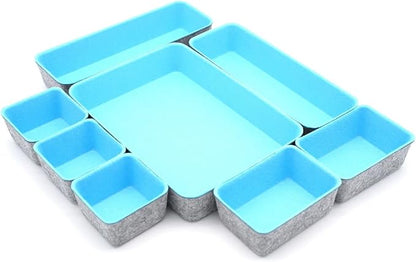 Welaxy Drawer organizers bins dividers storage trays shallow organizing box - Image 6