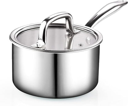 Cook N Home Stainless Steel Sauce Pan by CookNHome