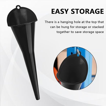 Long-Neck Oil Funnel for Automotive – Multi-Function Plastic Funnel for Oil - Image 5