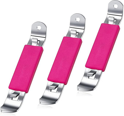 3 Pieces Magnetic Bottle Openers Can Opener Classic Beer Opener Stainless Steel by HANCELANT