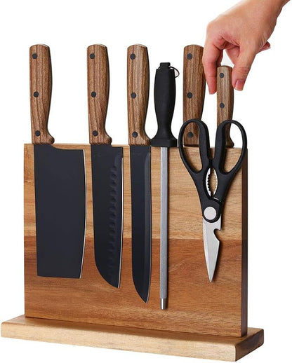 Home Kitchen Magnetic Knife Block Holder Rack Magnetic Stands - Image 2