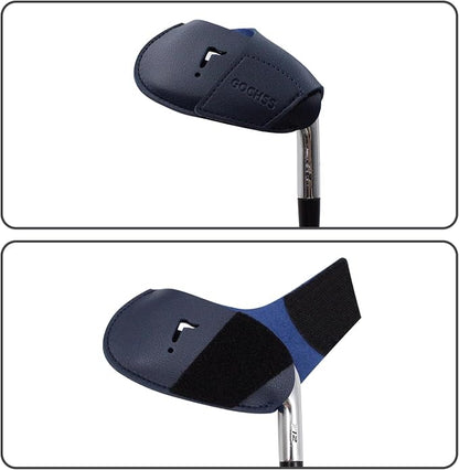 I Golf Iron Headcovers 10pcs PU Fit Both Right-Handed Clubs Golf Club Protector - Image 4