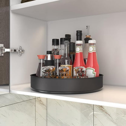 VAEHOLD Lazy Susan Stainless Steel Spice Rack Turntable - Image 3