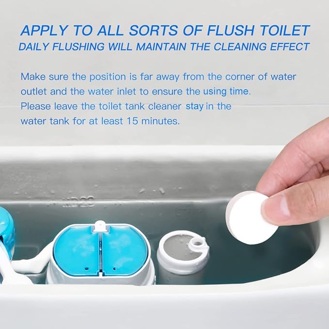 KIISIISO Toilet Bowl Cleaners 26 PACK, Automatic Toilet Bowl Cleaner Tablets - Image 2