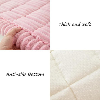 Couch Cover for Dogs Washable, Fuzzy Pet Couch Covers for 3 Cushion Sofa Pet - Image 4