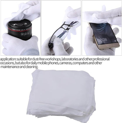 100Pcs Bag Microfiber Dusting Cloth Dust- Cloth 6inch Clean Cloth Anti-static - Image 4