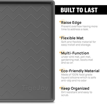 TigeJoy 22" x 19" Under Sink Mats - Image 3