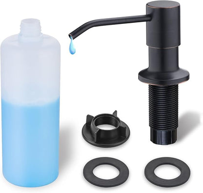 Kitchen Sink Soap Dispenser, WEWE Built in Soap Dispenser Kitchen Countertop by WEWE