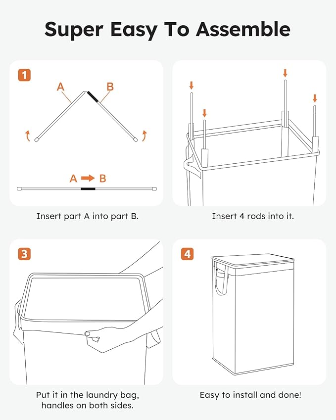 SOLEDI Laundry Hamper with Lid, 90L Tall & Large Floral Laundry Basket, Collapsible Clothes Hamper with Removable Bag, Dirty Hampers for Bedroom, Bathroom, Laundry Room