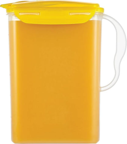 LocknLock Aqua Fridge Door Water Jug | Clear Pitcher | BPA Free Plastic Pitcher by LocknLock