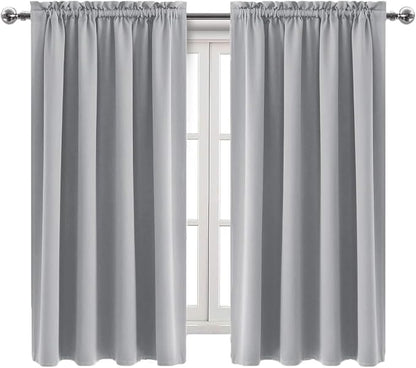 DWCN Blackout Curtains Room Darkening Thermal Insulated Bedroom Curtains Window - Image 9