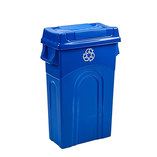United Solutions 23 Gallon Highboy Plastic Recycling Bin Kitchen Trash Can by UNITEDSOLUTIONS