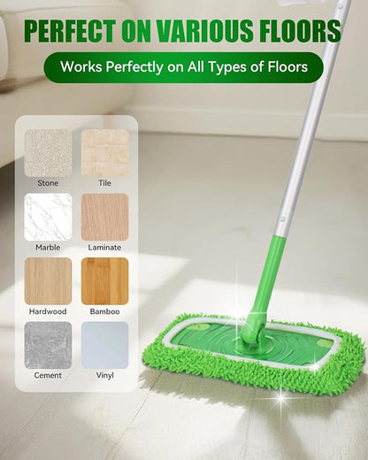 Reusable Microfiber Mop Pads Compatible - Image 7