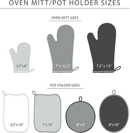 KITCHENAID Ribbed Soft Silicone Oven Mitt 2-Pack Set, Smoked Paprika - Image 6