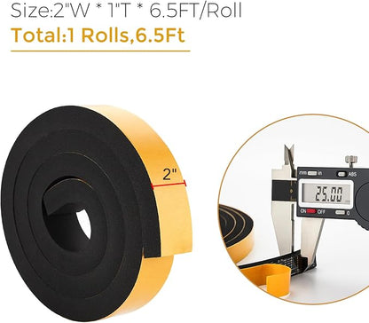 6.5 Feet Weather Stripping Door Seal, Window Insulation - Image 3