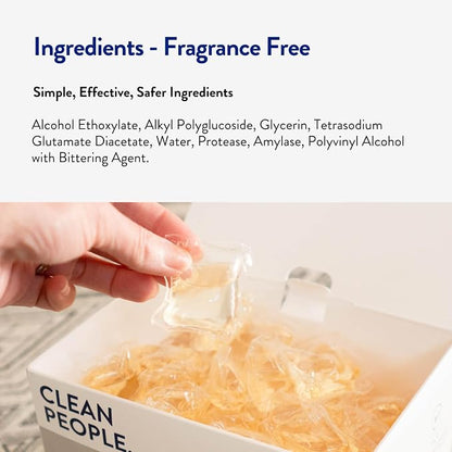 The Clean People Fragrance Free Laundry Detergent Pods - Image 5