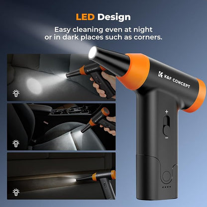 K&F CONCEPT Blower & Suction 2 in 1 Compressed Air Duster, - Image 3