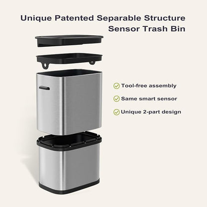 16 Gallon Kitchen Trash Can - Image 7