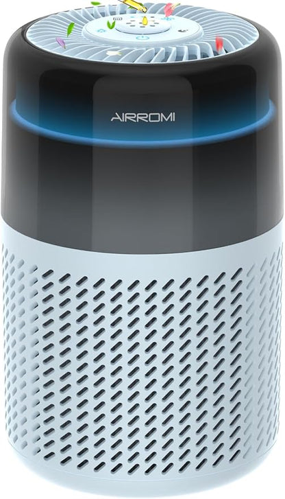 AIRROMI Air Purifier for Bedroom Home, HEPA Filter, Covers Upto 549 Ft² by AIRROMI