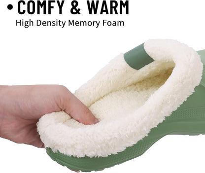 Beslip Classic Fur Lined Clogs Waterproof Winter Fuzzy Slippers - Image 3